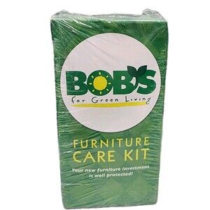 BOBS for Green Living Furniture Care Kit Upholstery/ Rug 8oz Wood 8oz Sealed